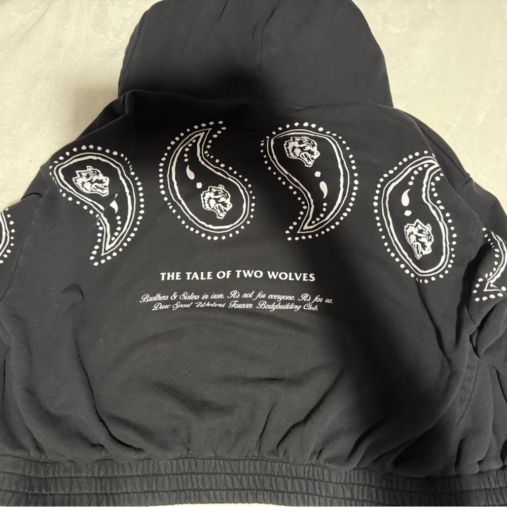 Darc Sport Black Zip Up Sweater